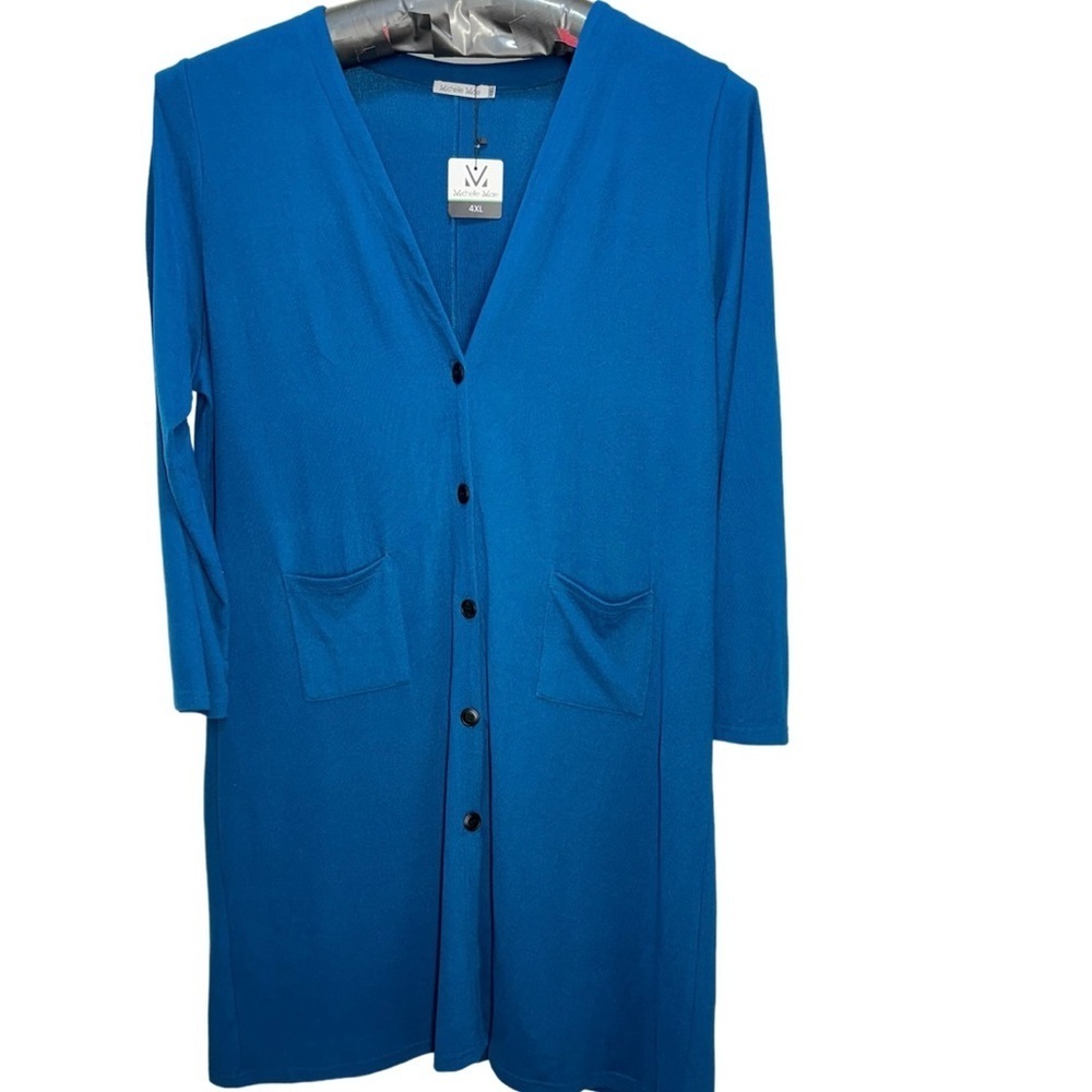 Michelle Mae Duster Length Cardigan NWT